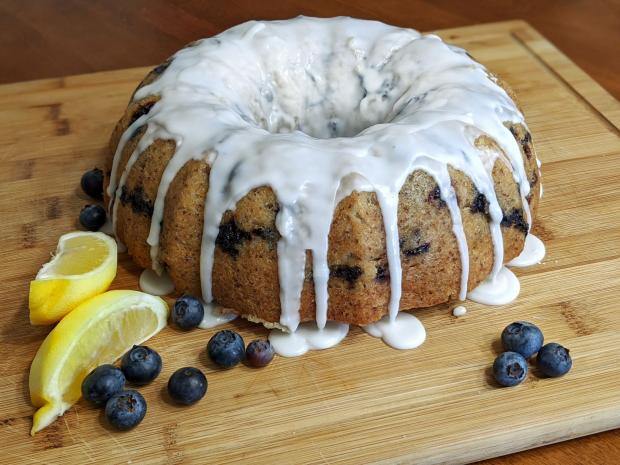 Lemon Blueberry Bundt Cake